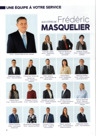 Equipe de Frédéric Masquelier 2026