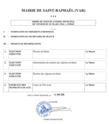 ODJ Conseil Municipal 251216