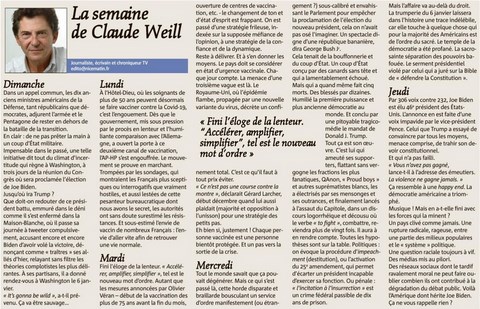 Fini l'éloge de la lenteur