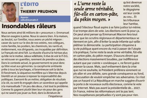 Insondables râleurs