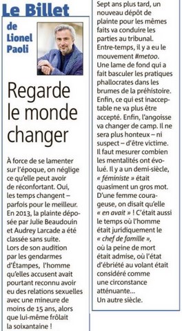 Regarde le monde changer