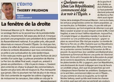 La fenêtre de la droite