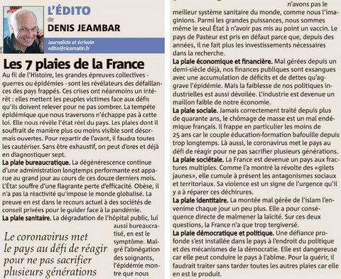Les 7 plaies de la France