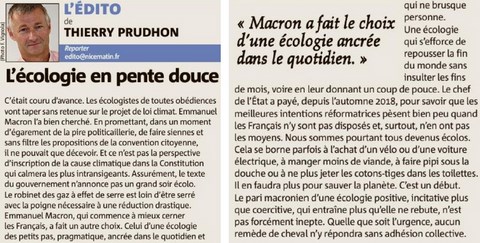 L'écologie en pente douce