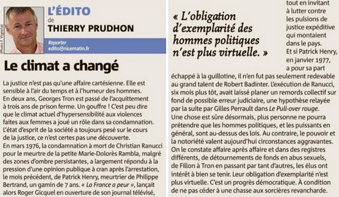 Le climat a changé