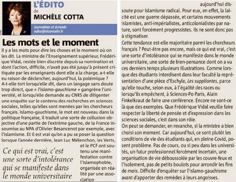 Les mots et le moment