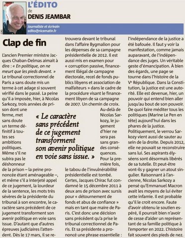 Clap de fin