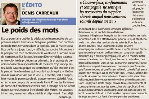 Le poids des mots
