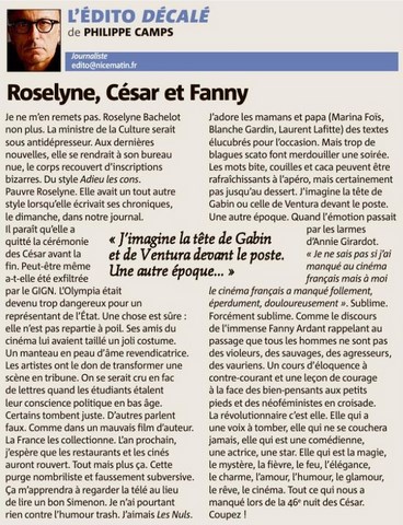Roselyne, César et Fanny