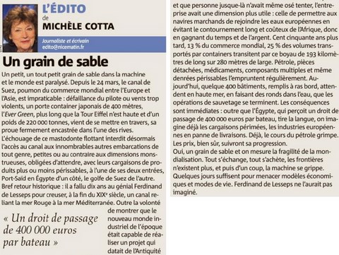 Un grain de sable