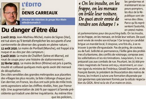 Du danger d'être élu