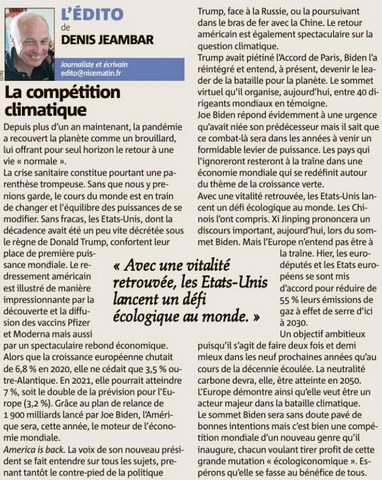 La compétition climatique