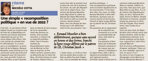 Une "simple recomposition politique" en vue de 2022 ?