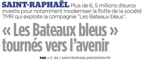Les Bateaux Bleus Saint-Raphaël