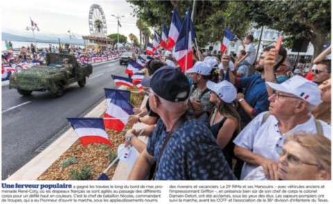 14 juillet Saint-Raphaël