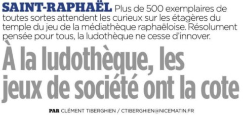 Ludothèque de Saint-Raphaël