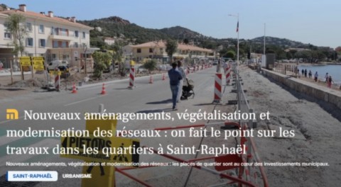 Nouveaux aménagements dans les Quartiers